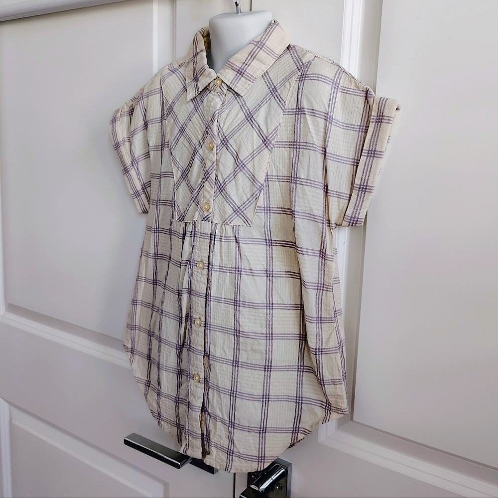Free Assembly Button Down Tunic - Picture 3 of 5